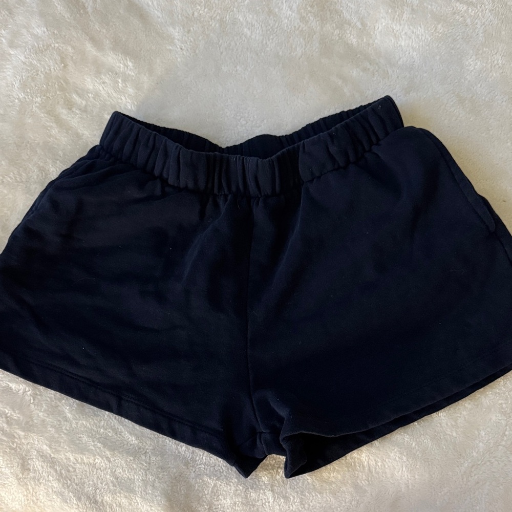Garage Women's Navy Athletic Shorts